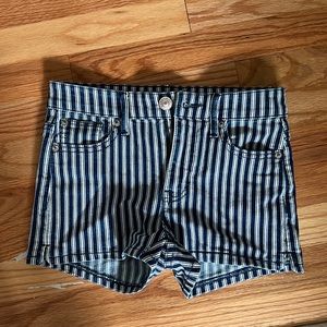 American Eagle Stripped Shorts